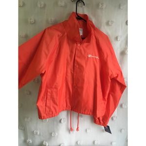 Champion NWT Womens Crop Windbreaker Jacket